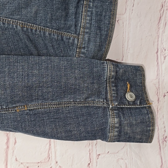 Liz & Co. Woman Stretch Jean Jacket Womens Size 1x - Picture 5 of 13